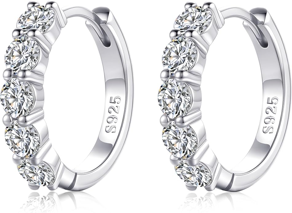 Moosea Huggie Hoop Earrings